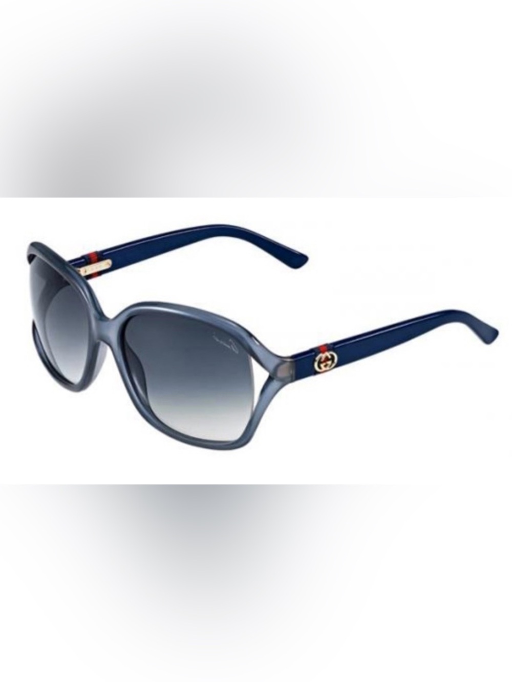 Gucci Web Accent Oversize Sunglasses-Vintage